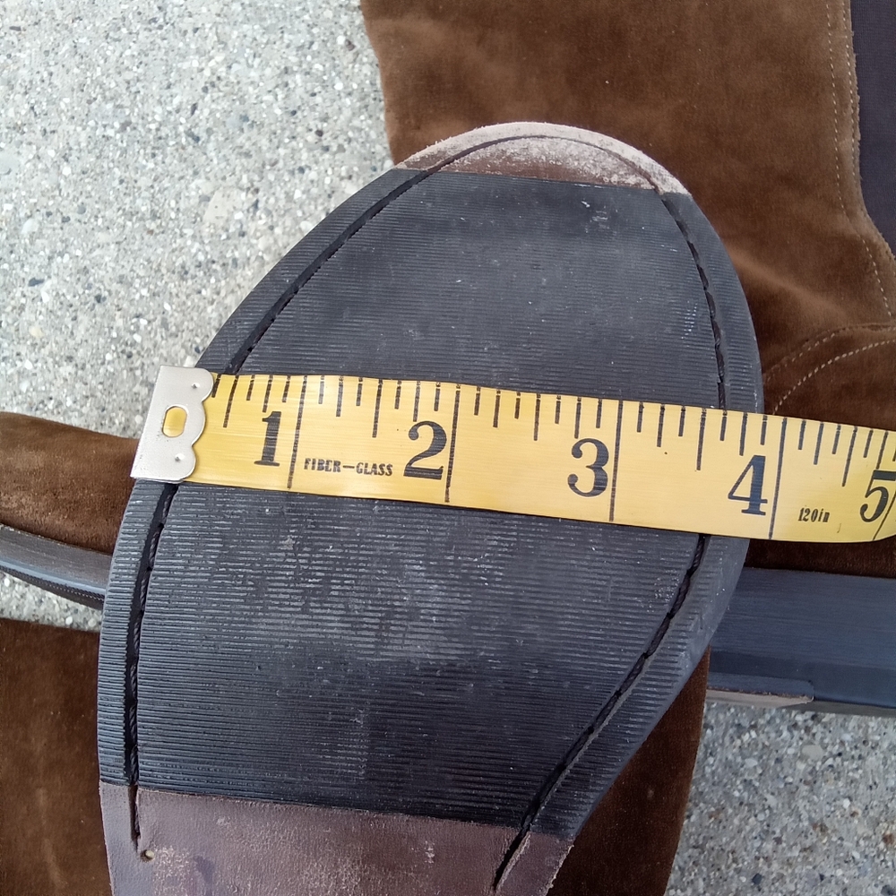 Frye Collared Suede Riding Boots - Picture 8 of 9